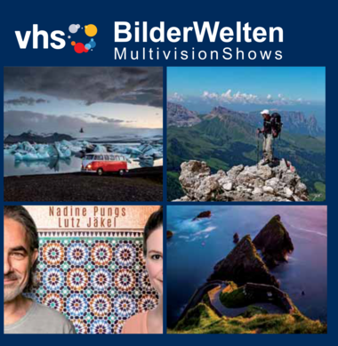 vhs Bilderwelten flyer