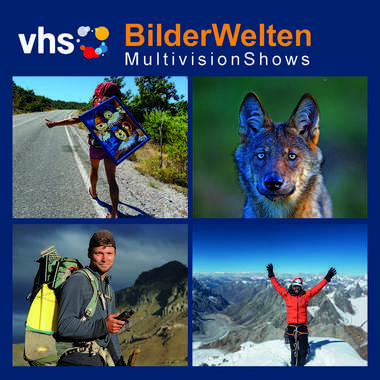 vhs Bilderwelten flyer
